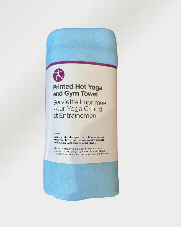 Printed Hot Yoga and Gym Towel