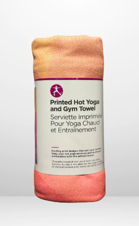 Printed Hot Yoga and Gym Towel